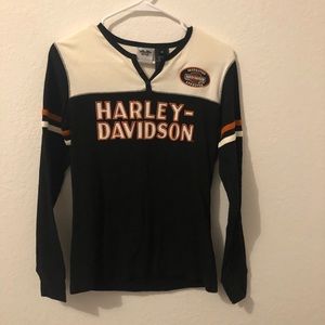 Womens Harley Davidson long sleeve size m